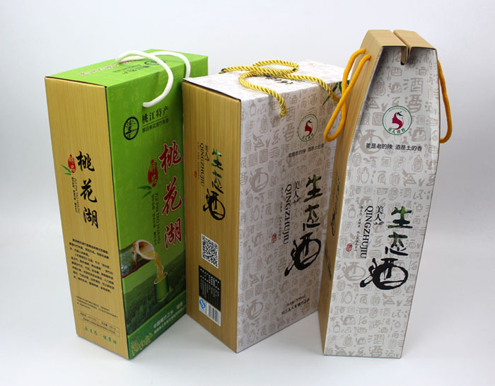 個性禮盒包裝讓“竹筒酒”身價倍增，長沙包裝印刷廠再為桃江特產(chǎn)定制包裝