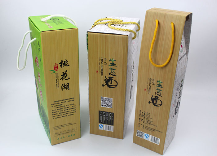 個性禮盒包裝讓“竹筒酒”身價(jià)倍增，長沙包裝印刷廠再為桃江特產(chǎn)定制包裝