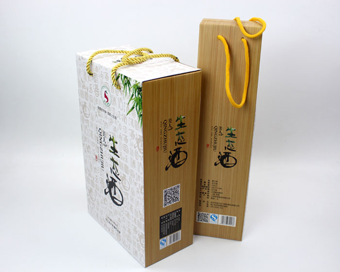 個性禮盒包裝讓“竹筒酒”身價(jià)倍增，長沙包裝印刷廠再為桃江特產(chǎn)定制包裝